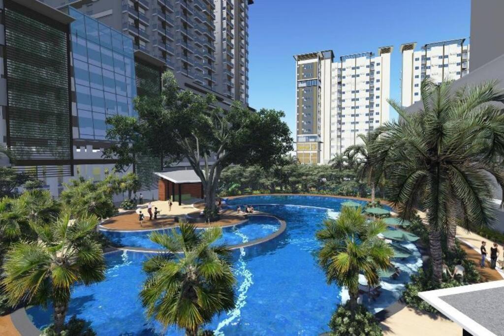 Condo Near Ayala Cebu City W Wifi Balcony מראה חיצוני תמונה